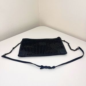 Christian Louboutin *Good Condition* -Black Loubiposh Leather Handbag -Uni Size